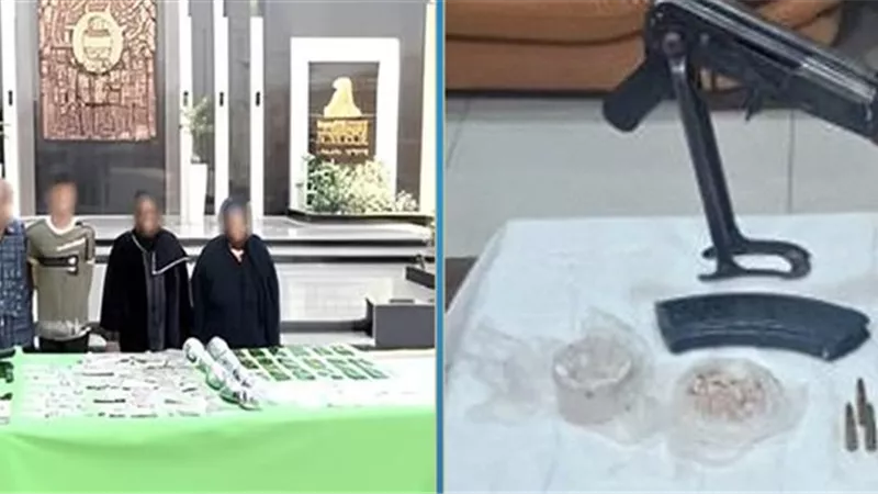 الداخلية تداهم بؤرًا إجرامية بالقليوبية وتضبط مخدرات وأسلحة بـ26 مليون جنيه
