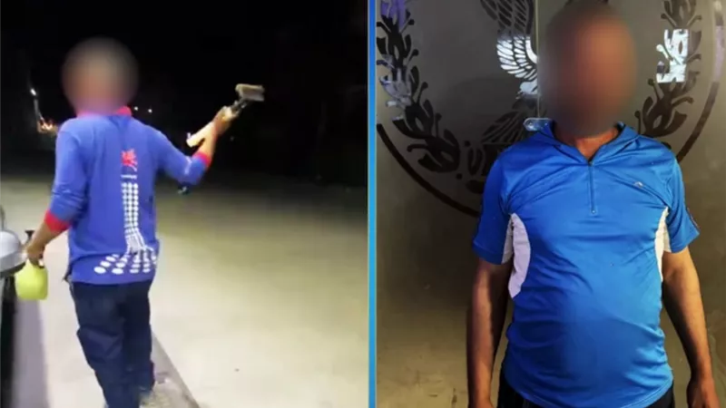 ضبط عامل محطة وقود اعتدى على كلب بالمقطم