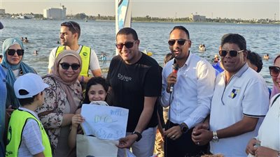 «صيفك أحلى مع مستقبل وطن».. فعالية توعوية وترفيهية على شاطئ الفيروز بالإسماعيلية