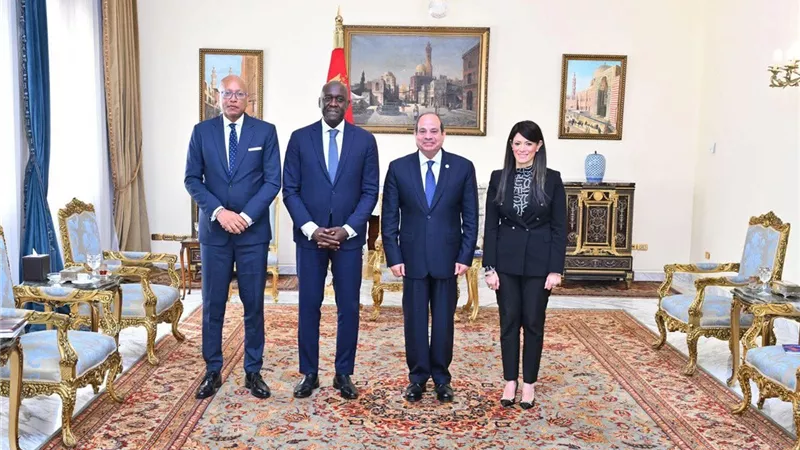 السيسي يؤكد حرص مصر على استمرار التعاون مع مؤسسة التمويل الدولية