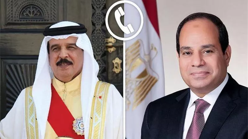 السيسي وملك البحرين يحذران من تأثير الصراع الإسرائيلي الإيراني على المنطقة