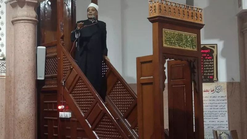 بخطبة ألهبت مشاعر المصلين.. انطلاق القافلة الدعوية في كفر الشيخ