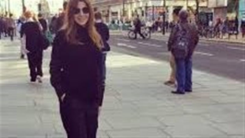 نانسي عجرم  في شوارع