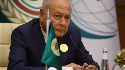 أبو الغيط يدين التصريحات الإسرائيلية عن ضم الضفة الغربية