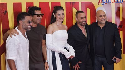 العرض الخاص لفيلم أحمد وأحمد بحضور السقا وفهمي وأبطال العمل