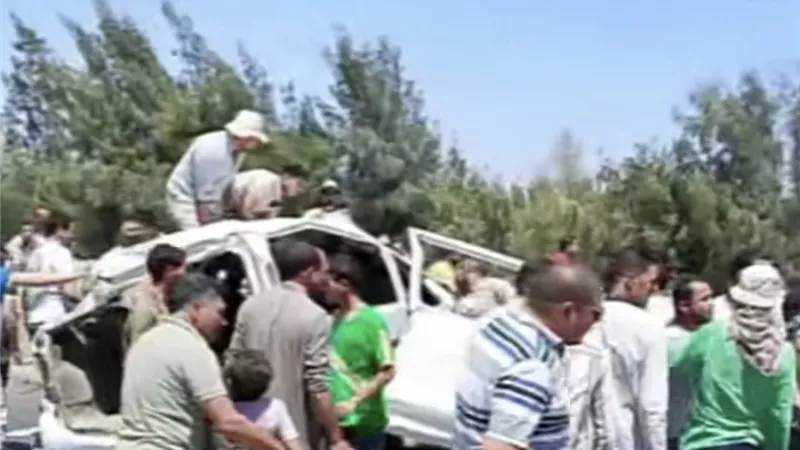 ارتفاع عدد ضحايا حادث الطريق الإقليمي لـ9 حالات وفاة و11 مصابًا