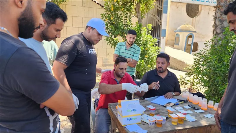 ضبط 20 حالة تعاطي مخدرات بين السائقين في حملات مفاجئة بكفر الشيخ