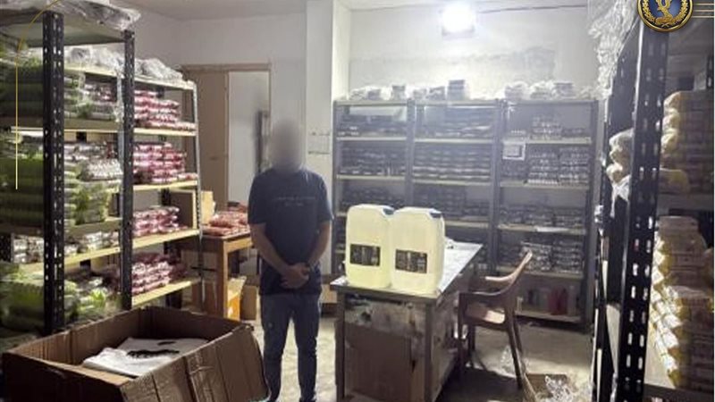 المتهم والمضبوطات
