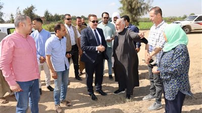 سكرتير مساعد المنوفية يتابع منظومة العمل بالمركز التكنولوجي بمنوف