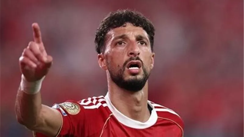 وسام أبو علي يعود لتدريبات الأهلي بعد استبعاده من معسكر تونس