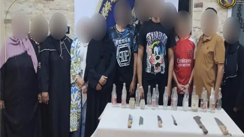 معاكسة فتاة وراء مشاجرة بالأسلحة البيضاء في السلام والشرطة تضبط الجناة