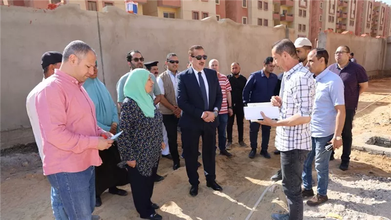 محافظ المنوفية يتفقد مدرستي الطرانة الجديدة للتعليم الأساسي والثانوي