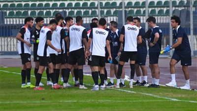 تدريبات تأهيلية لثلاثي الزمالك المصاب على هامش ودية غزل المحلة