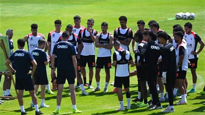  تدريبات بدنية للاعبي الزمالك في الجيمانيزيوم بعد الخسارة أمام وادي دجلة وديًا