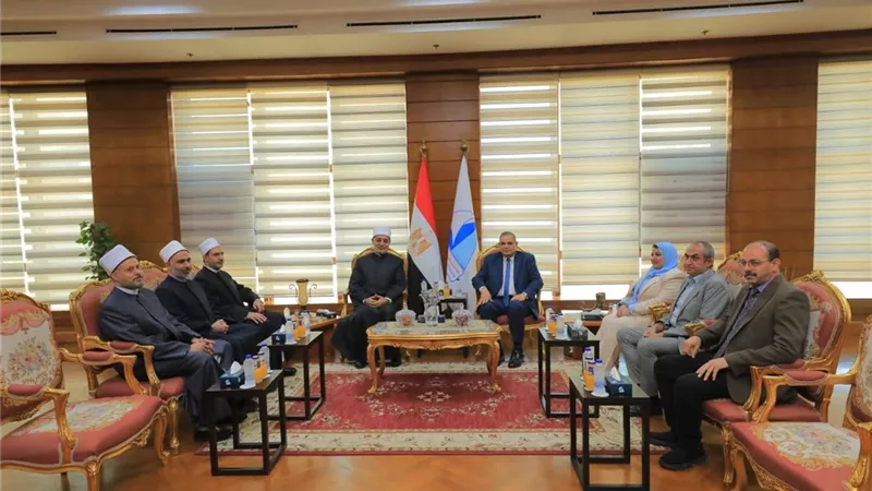 توقيع بروتوكول تعاون في مجالات الذكاء الاصطناعي والإرشاد الديني بين «الإفتاء» وجامعة كفر الشيخ