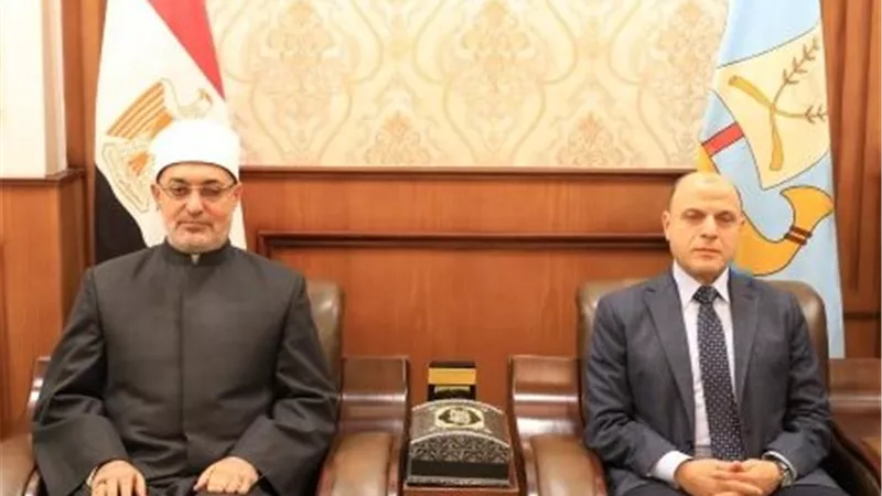 محافظ كفر الشيخ يبحث مع مفتي الجمهورية خطوات إنشاء فرع لدار الإفتاء بالمحافظة