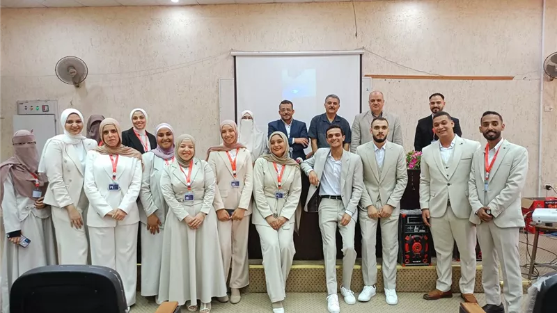 طلاب بجامعة حلوان يبتكرون ذراع روبوتية ليزرية بتقنيات التحكم الذكي (صور)