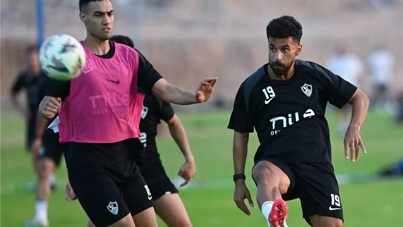 مران الزمالك.. تدريبات بدنية خفيف وتقسيمة قوية بين اللاعبين