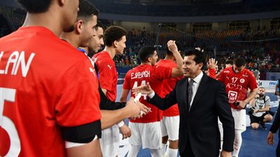 وزير الرياضة يشهد افتتاح مونديال ناشئي اليد ويتابع فوز الفراعنة على كوريا الجنوبية