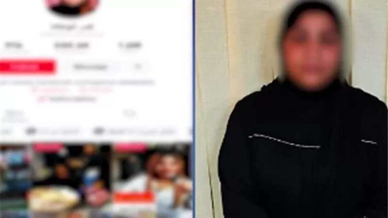القبض على البلوجر قمر الوكالة