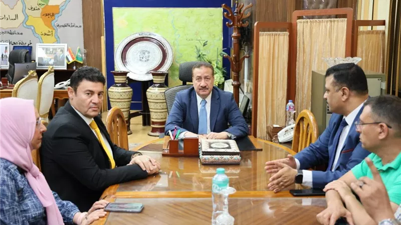 محافظ المنوفية يناقش اجراءات غلق كوبري الباجور العلوي اتجاه شبين الكوم أشمون