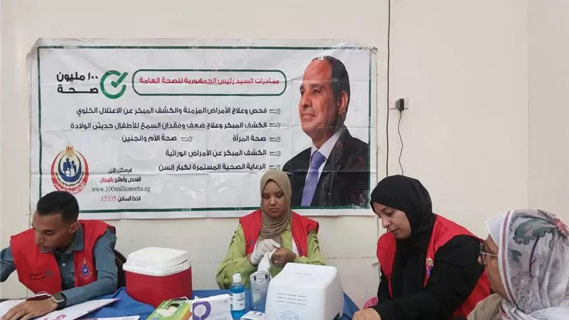 «100 يوم صحة» تقدم 26.7 مليون خدمة طبية مجانية في 17 يومًا بتوجيهات وزير الصحة