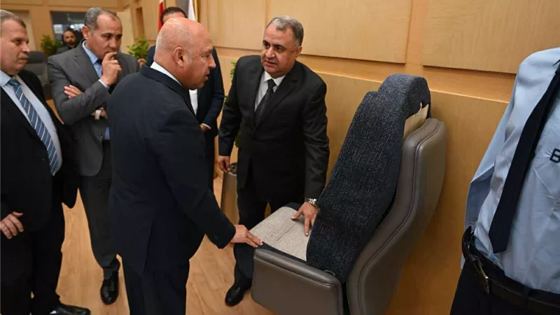 وزير النقل يترأس اجتماع الجمعية العمومية العادية لشركة السكك الحديدية