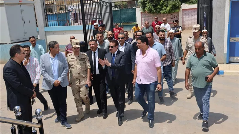  محافظ المنوفية يشهد بدء تشغيل مراكز طب الأسرة بشما وطهواي (صور)