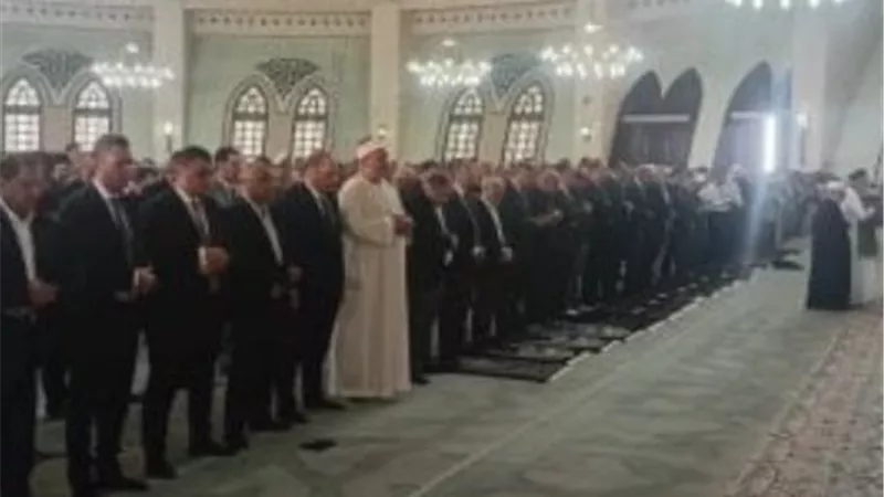 إقامة صلاة الجنازة على الدكتور علي المصيلحي بحضور رئيس الوزراء بمسجد الشرطة