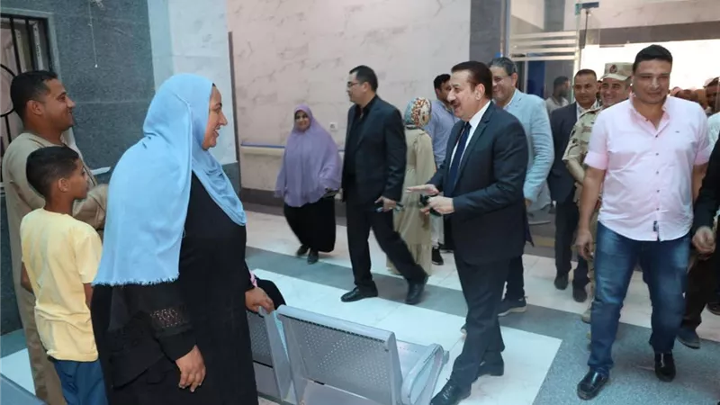 محافظ المنوفية يدشن خدمات طبية متطورة ضمن مشروعات 