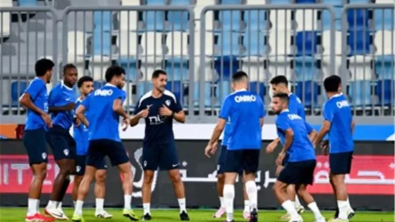 الزمالك يواصل استعداداته لمواجهة مودرن سبورت في الدوري