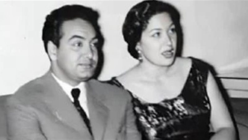 هدى سلطان ومحمد فوزي