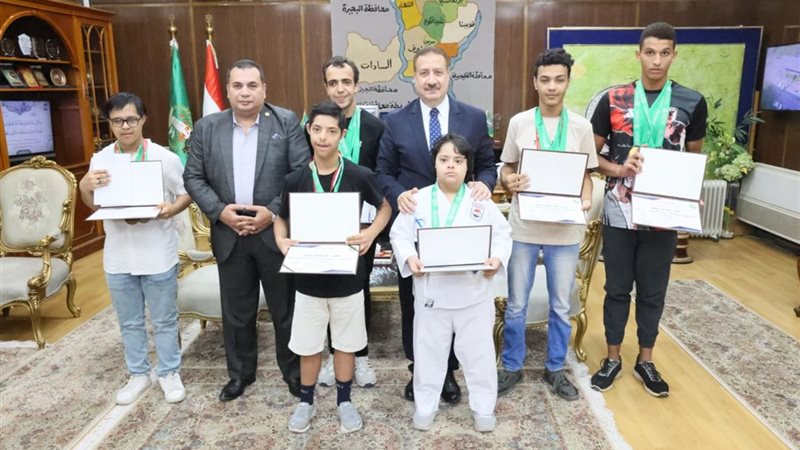 أثناء التكريم 