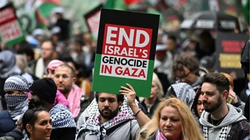 مظاهرات حاشدة في أستراليا دعما لفلسطين وسط تصاعد التوتر مع إسرائيل
