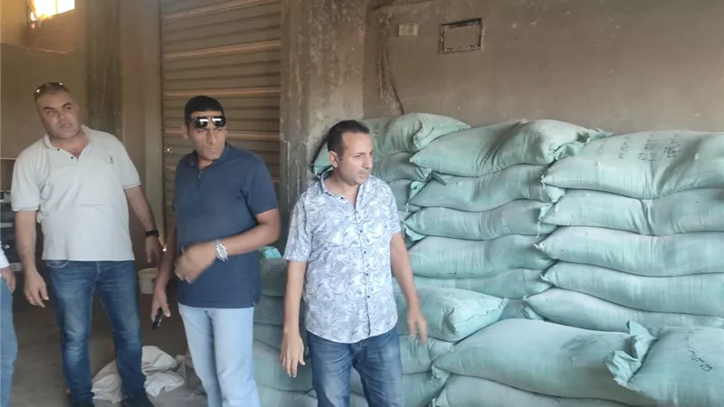 ضبط 3 أطنان دقيق بلدي مدعم قبل بيعها في السوق السوداء بكفر الشيخ