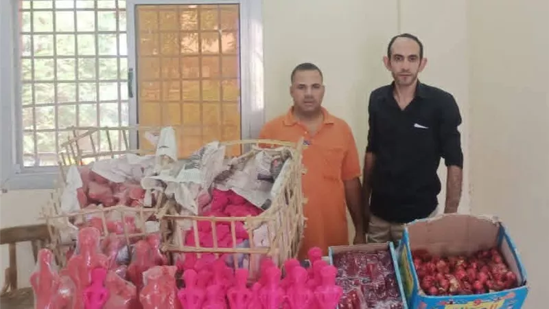 تموين سوهاج يضبط سلع غذائية وحلاوة المولد مجهولةالمصدر بمركز جرجا