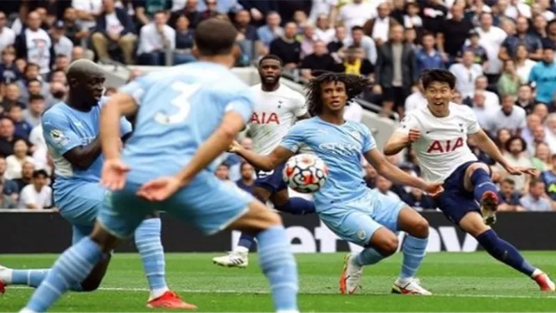 الدوري الإنجليزي.. توتنهام يتقدم على مانشستر سيتي بثنائية في الشوط الأول