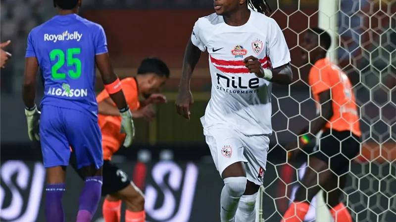 شيكو بانزا يحصد جائزة رجل المباراة بعد فوز الزمالك على فاركو في الدوري