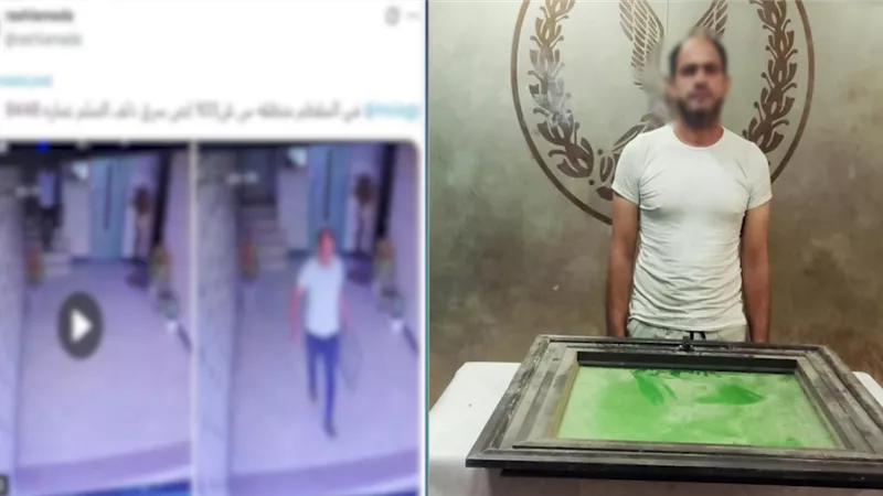 نهاية مثيرة لـ عاطل سرق شباك سلم من عقار بالمقطم  .. صورة