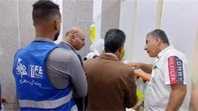 التحالف الوطني يتدخل لدعم المصابين في حادث قطار مطروح