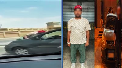 التحريات تكشف مفاجأة حول فيديو تشبث مقاول بسيارة مهندس في القاهرة الجديدة