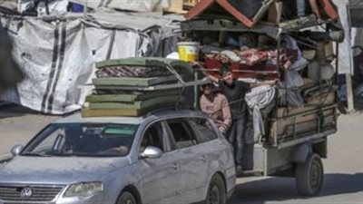 نزوح جديد في غزة 2025.. الاحتلال يسيطر على 84% من القطاع