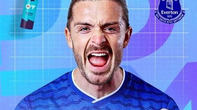 جريليش يحصد جائزة لاعب الشهر في الدوري الإنجليزي مع إيفرتون لأول مرة
