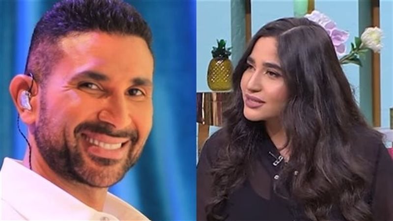 أحمد سعد وابنته