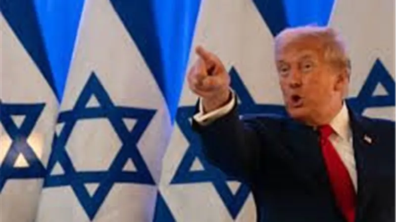 احتجاجات مؤيدة لفلسطين تواجه ترامب في أول عشاء رسمي له بواشنطن