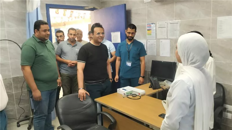 وكيل صحة سوهاج يتابع جاهزية وحدات الرعاية الأساسية