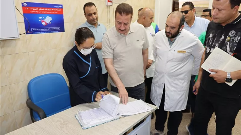 إحالة 66 موظفاً للتحقيق وصرف دعم مالي لمستشفى الصحة النفسية بميت خلف