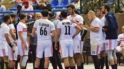بنتيجة 34 / 18 الفريق الأول ليد الزمالك يفوز على القناة