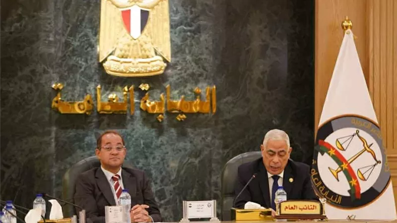 النائب العام يجتمع مع «كجوك» لتعزيز الشراكة بين النيابة العامة والمالية