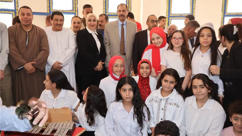 افتتاح المدرسة المصرية اليابانية بجهينة في سوهاج بتكلفة 75 مليون جنيه لتعزيز منظومة التعليم